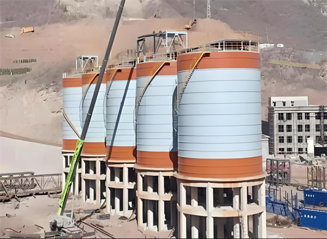 额济纳高架钢板仓